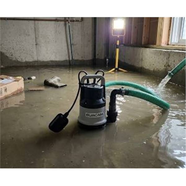 Burcam 1/3 HP Submersible Sump Pump