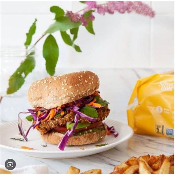 Silver Hills Sprouted Organic Hamburger Buns