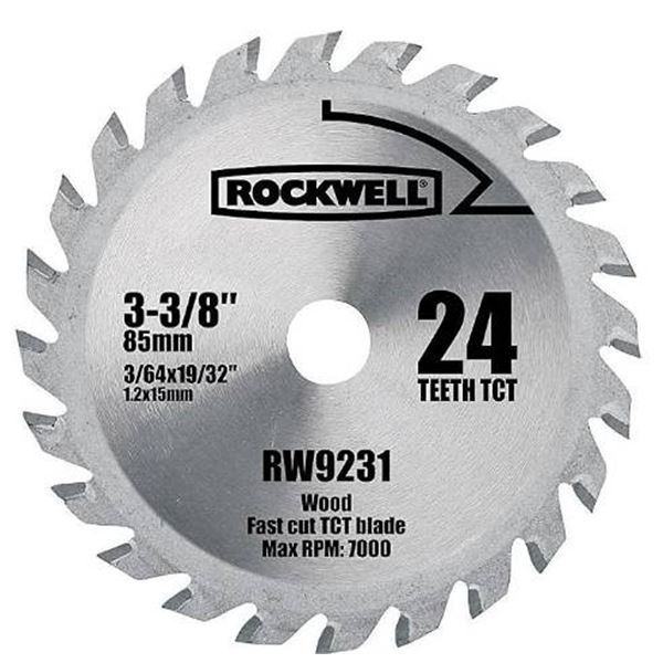 Rockwell 24T Carbide-Tipped Saw Blade RW9231