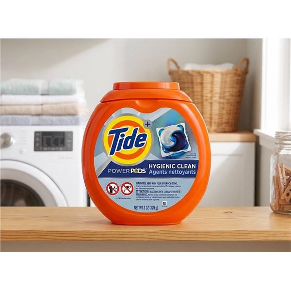 Tide Power Pods Hygienic Clean 117 OZ