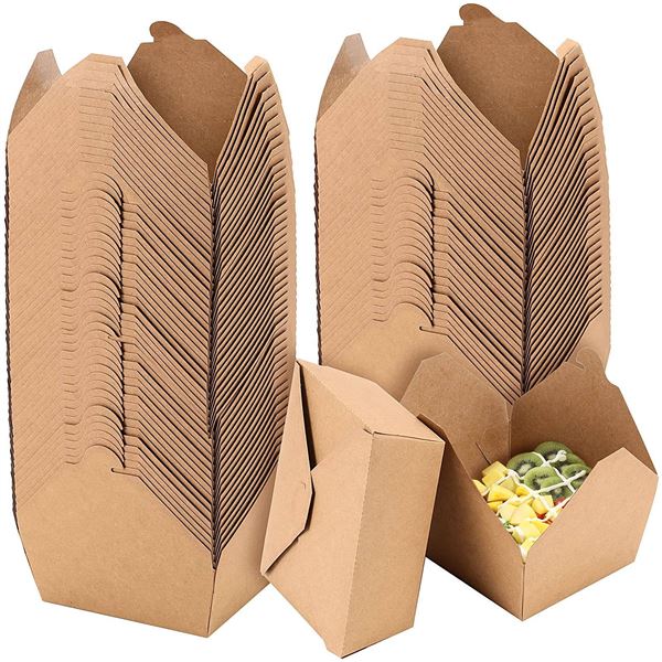 EarthPak #8 44oz Paper Food Boxes, 300ct