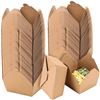 Image 1 : EarthPak #8 44oz Paper Food Boxes, 300ct