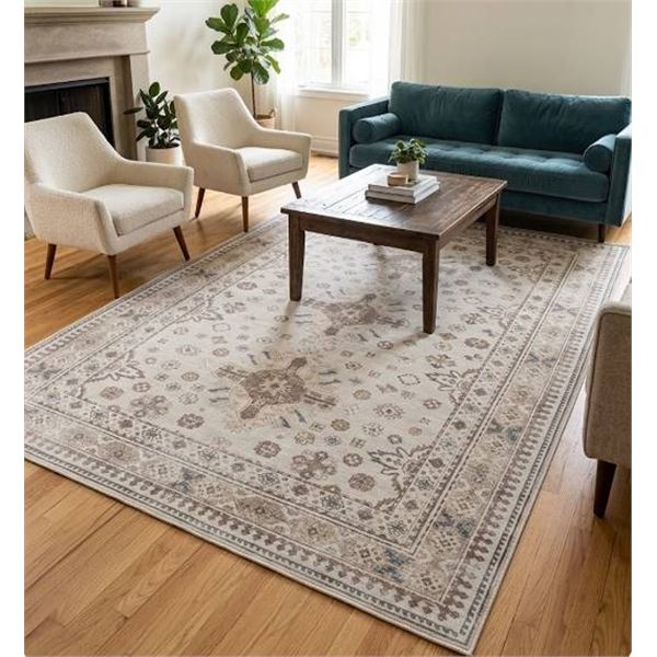 Wyatt & Ash Machine Washable Rug 72" x 108"