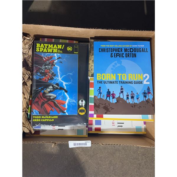 Box lot of Assorted books