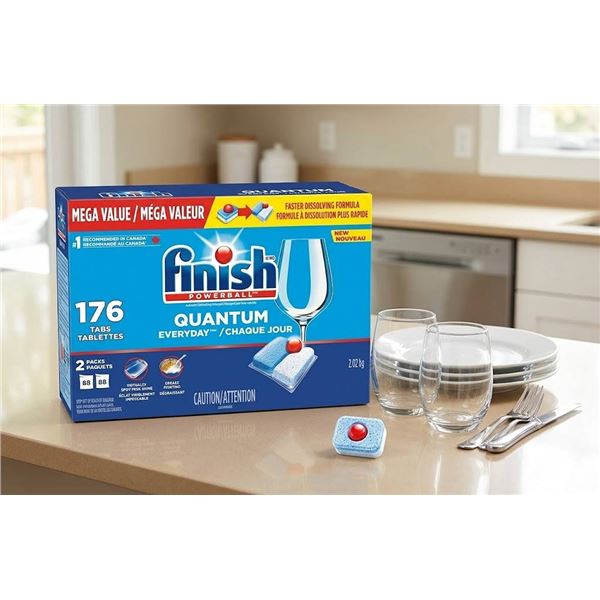 Finish Quantum Powerball Dishwasher 176 Tabs