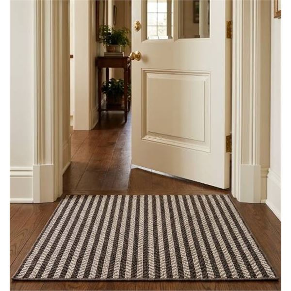 Rolled Patterned Area Rug, 36" x 46"