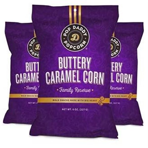 Pop Daddy Buttery Caramel Corn 12 x 227g