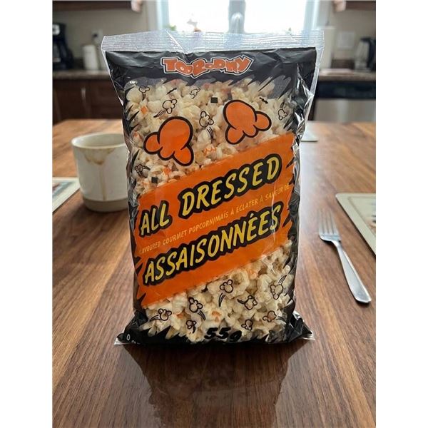 All Dressed Gourmet Popcorn 16 x 55g