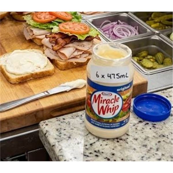 Kraft Miracle Whip Original 6 x 475 mL