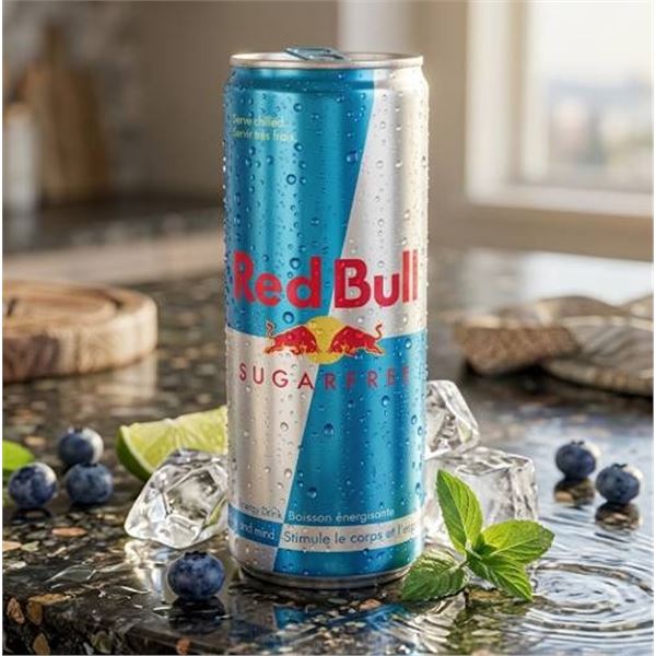 Red Bull Sugarfree 473ml Cans, 8 Pack
