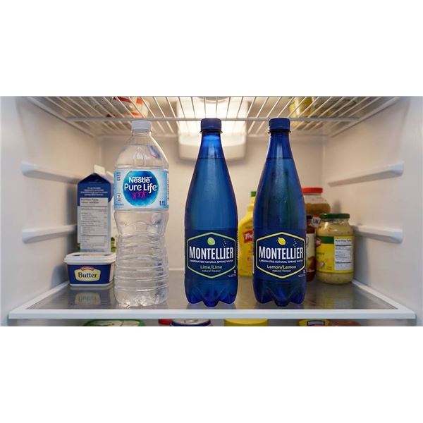 Montellier Sparkling Water and Pure Life Bottles
