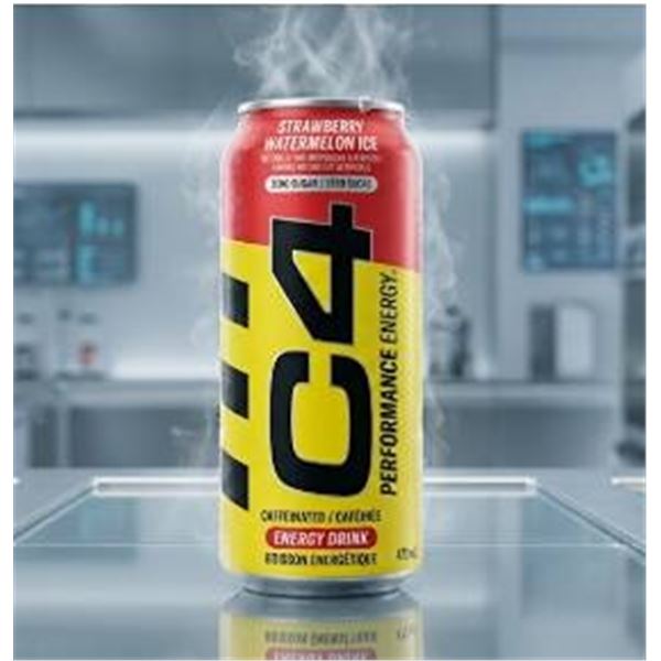 C4 Energy Drink Strawberry Watermelon Ice 12x473ml