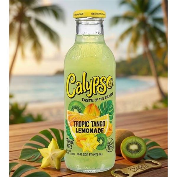 Calypso Tropic Tango Lemonade, 11x473ml Bottles