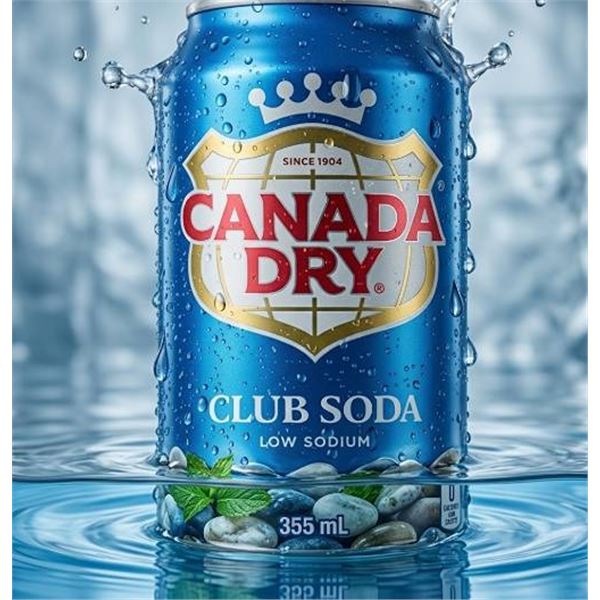 Canada Dry Club Soda 12 x 355ml