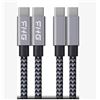 Image 1 : Lot of 2 - FHG USB 3.0 Cable 2 Pack, 6FT and 3.3FT