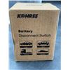 Image 2 : Kohree HY1620 Battery Disconnect Switch