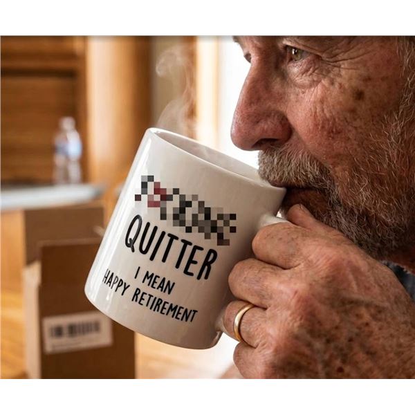 Wisedel Ceramic Retirement Mug