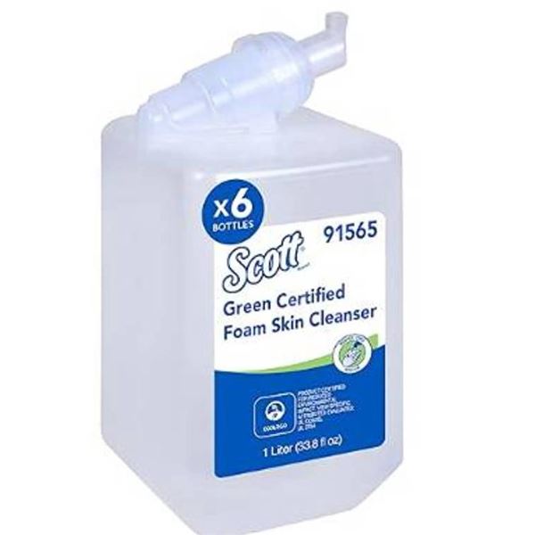 Scott Green Certified Foam Skin Cleanser, 6 x 1L