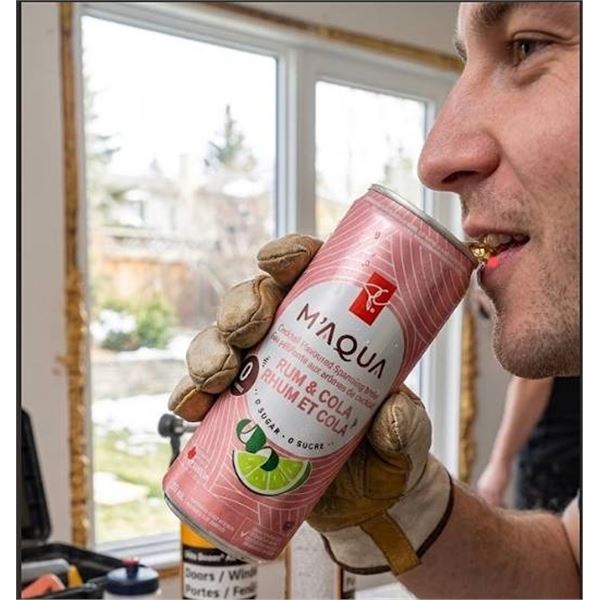M'Aqua Rum & Cola Sparkling Water 12-Pack