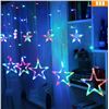 Image 1 : LED Star Curtain Lights RGB, 10-Star