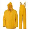 Image 1 : Yellow Raincoat Set, Size Large, 2 Piece