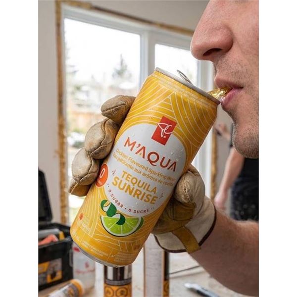 M'Aqua Tequila Sunrise Sparkling Water