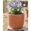 Image 1 : Stone & Beam Floral Embossed Planter Small