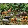 Image 1 : Prextex Safari Animals 9-Piece Set