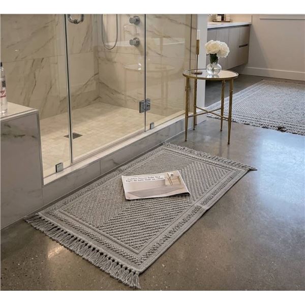Cotton Woven Bath Mat