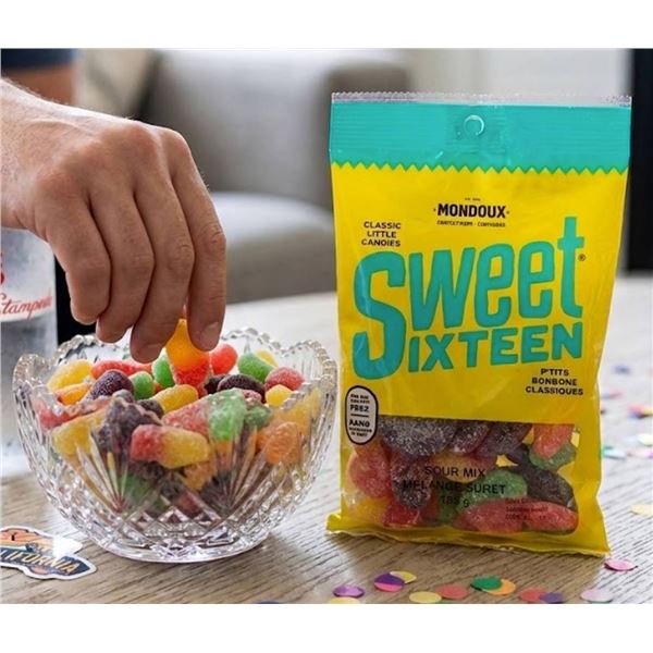 Mondoux Sweet Sixteen Sour Mix Candy Lot