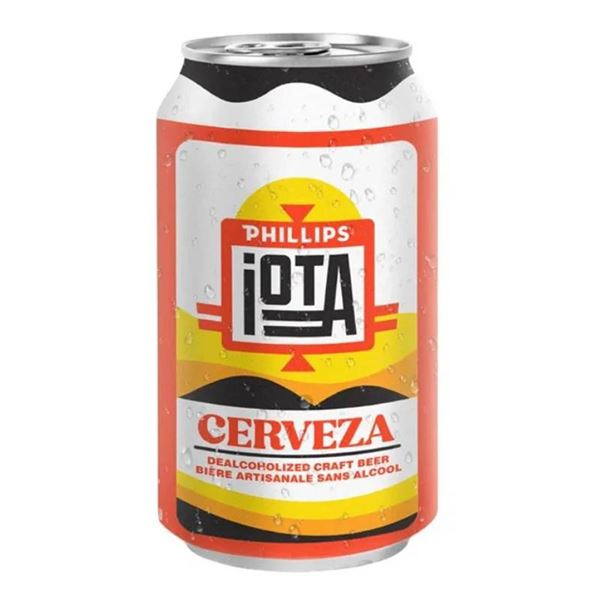 Lot of 3 - Phillips IOTA Cerveza Dealcoholized 4-Pack x 355ml