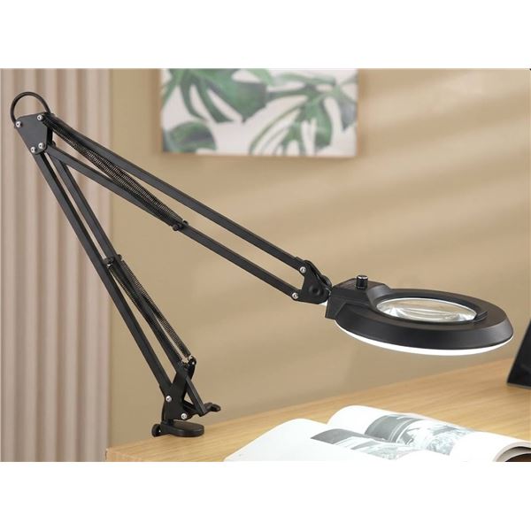 LED Magnifying Lamp with Clamp