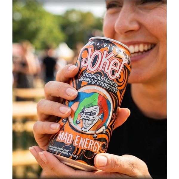 Joker Mad Energy Tropical Mango 12-Pack x 473ml