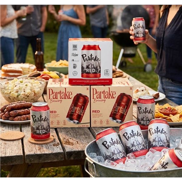 Partake Brewing Red Non-Alcoholic Beer
