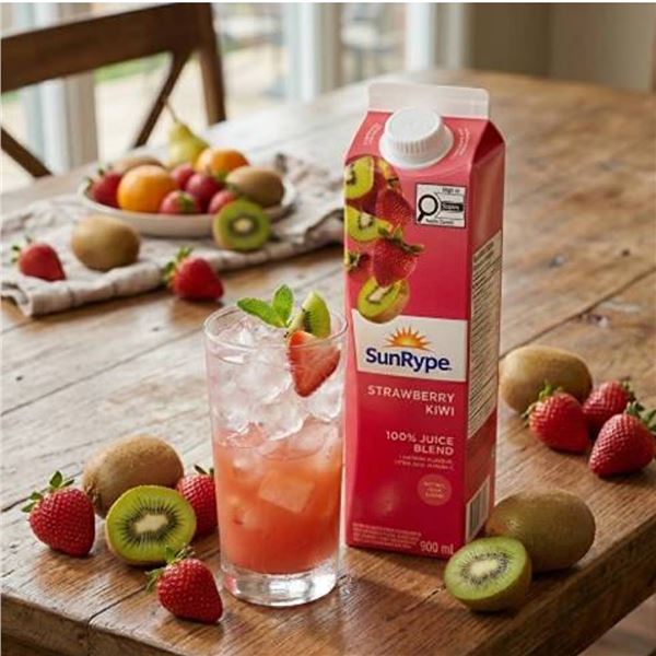 SunRype Strawberry Kiwi Juice Blend Set