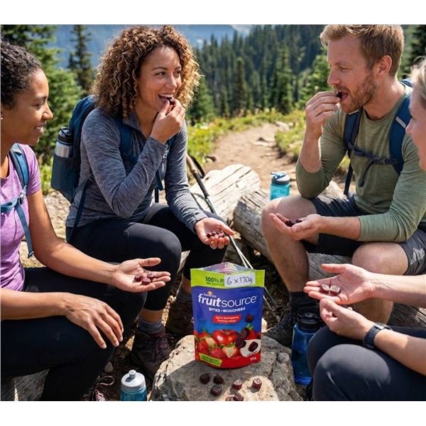 SunRype FruitSource Apple Strawberry 6 x 170g