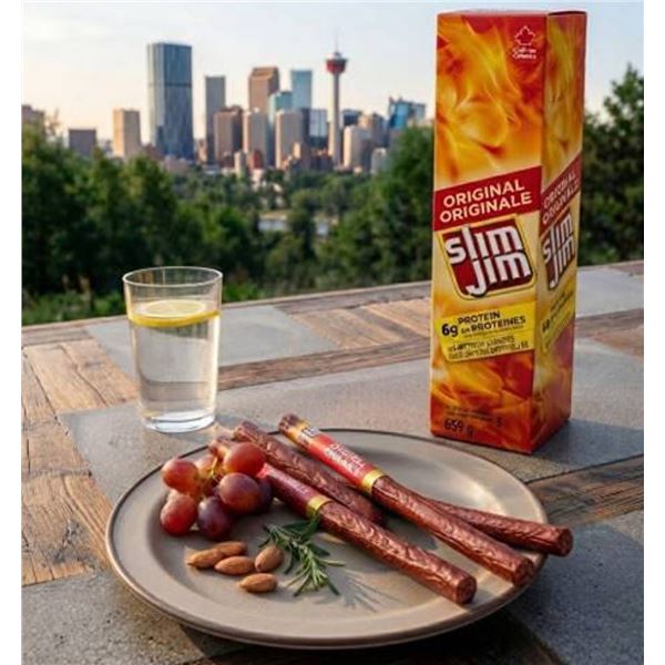 Slim Jim Spicy Sausage Snack 24-Pack x 27.5g