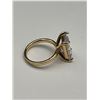 Image 3 : Emerald Cut 2.2 Carat Solitaire 14K GP ring