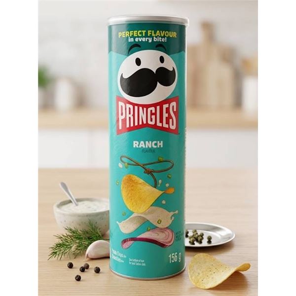 Pringles Ranch Flavor Potato Chips 156g