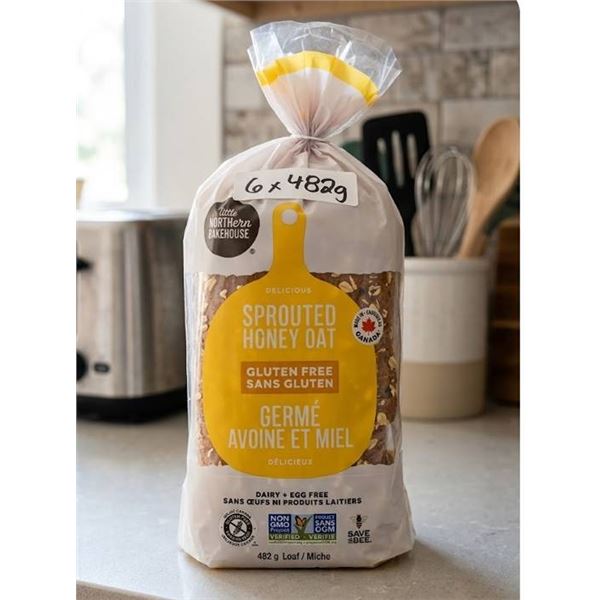 Little Northern Bakehouse Sprouted Honey Oat, 6x482g