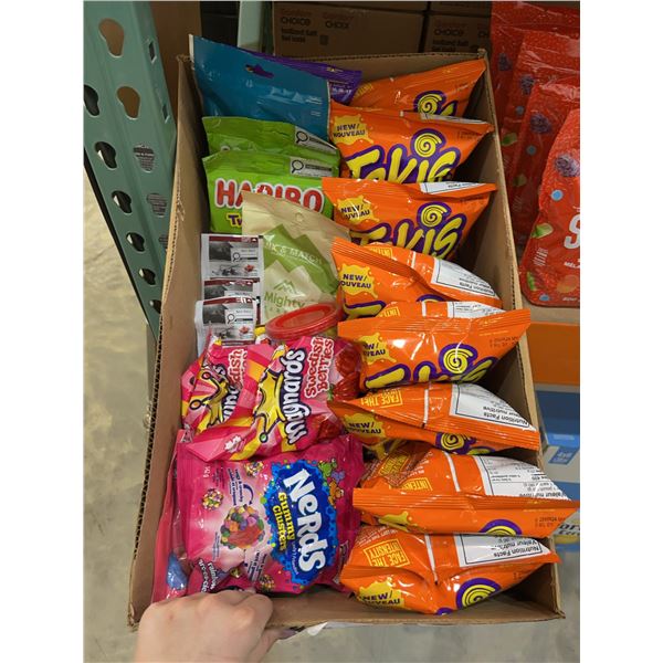 Snack Lot with Takis, Nerds, and Haribo