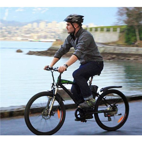 Urban Ryder Electric Bicycle, Black