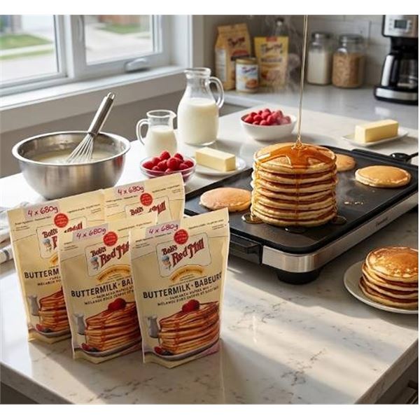 Bob's Red Mill Buttermilk Pancake Mix 4x 680g