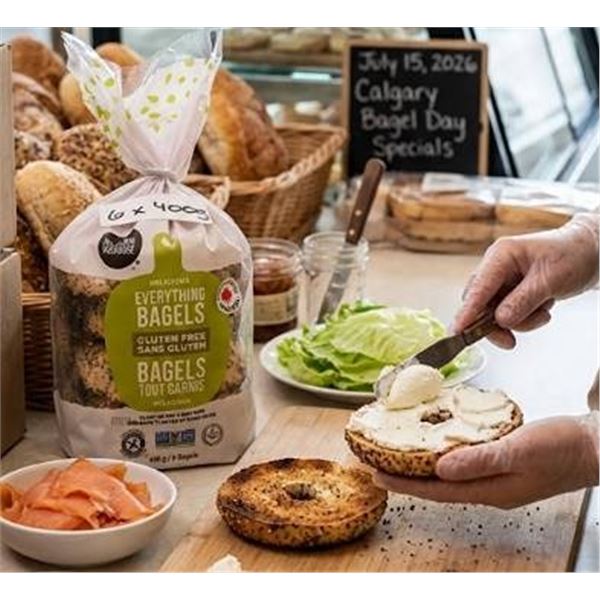 Modern Bread Everything Gluten Free Bagels 6x400g