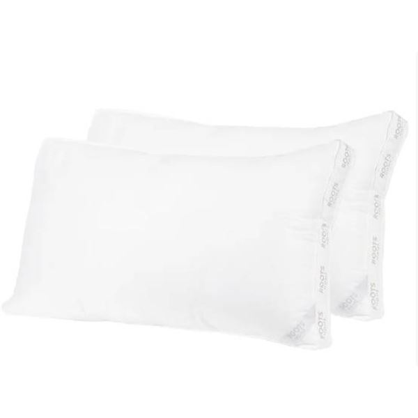 Roots Home Premium Luxury Queen Pillows 2pk