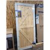 Image 2 : SGA Natural Knotty Pine Barn Door