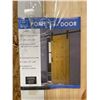 Image 3 : SGA Natural Knotty Pine Barn Door