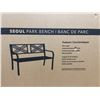 Image 3 : Seoul Park Bench, 50 in Steel Frame