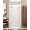 Image 1 : MAAX Essence 3636 Wall Kit and Shower Base