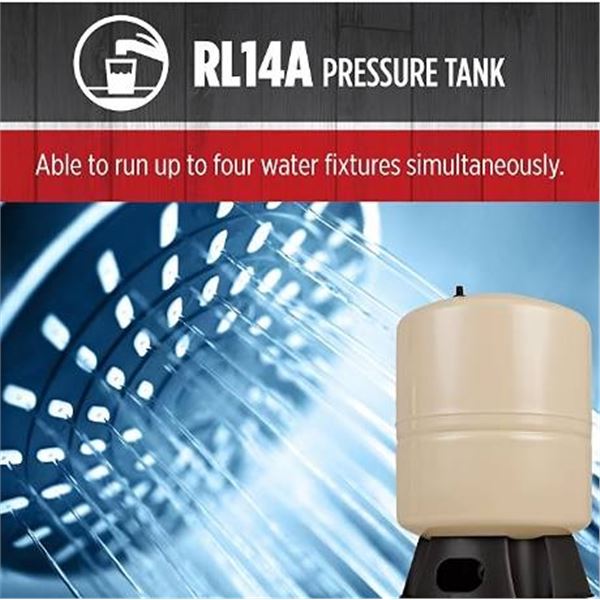 Red Lion RL20A Pre-Charged Pressure Tank 20-G